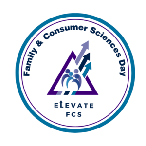 Circle logo Family & Consumer Sciences; elevate FCS